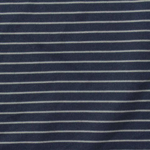 Light Grey Horizontal-Stripe Knit, Polyester