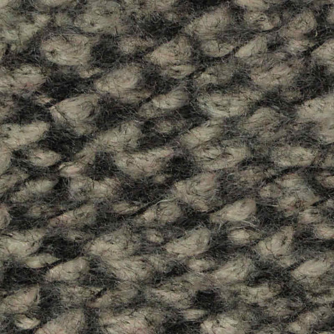 Dark Grey Heather Chunky Knit, Polyester, 300 gsm