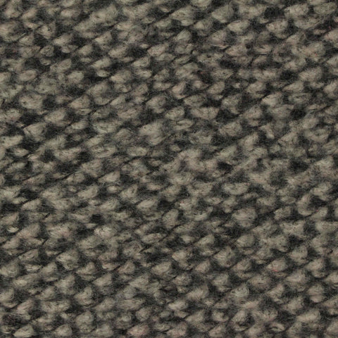 Dark Grey Heather Chunky Knit, Polyester, 300 gsm