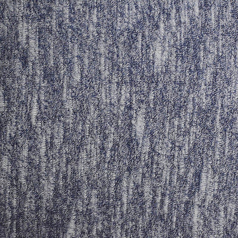 Blue Marl Jersey Knit, Viscose-Poly, 178 gsm