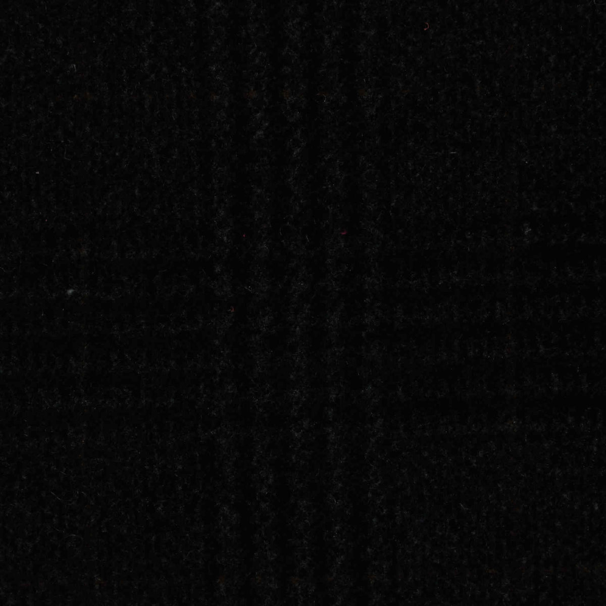 Plaid Viscose Nylon Blend Stretch Knit Fabric, 400 gsm — Black