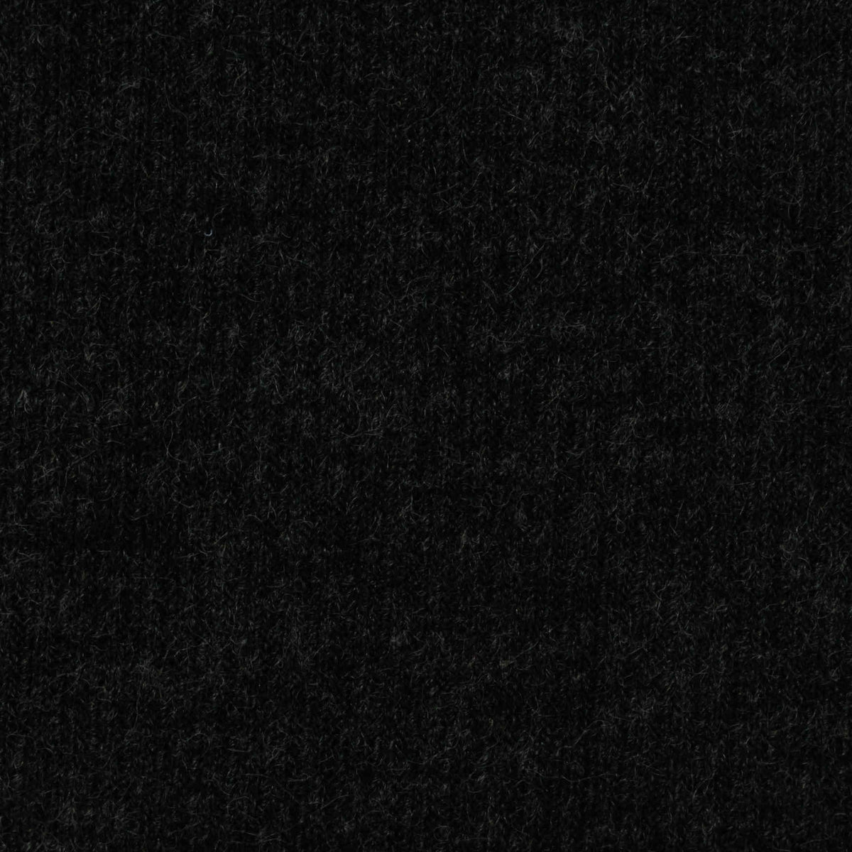 Dark Grey Marl Rib Knit, Poly-Viscose, 365 gsm