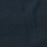 Polyester Cotton Stretch Rib Knit Fabric, 425 gsm — Navy