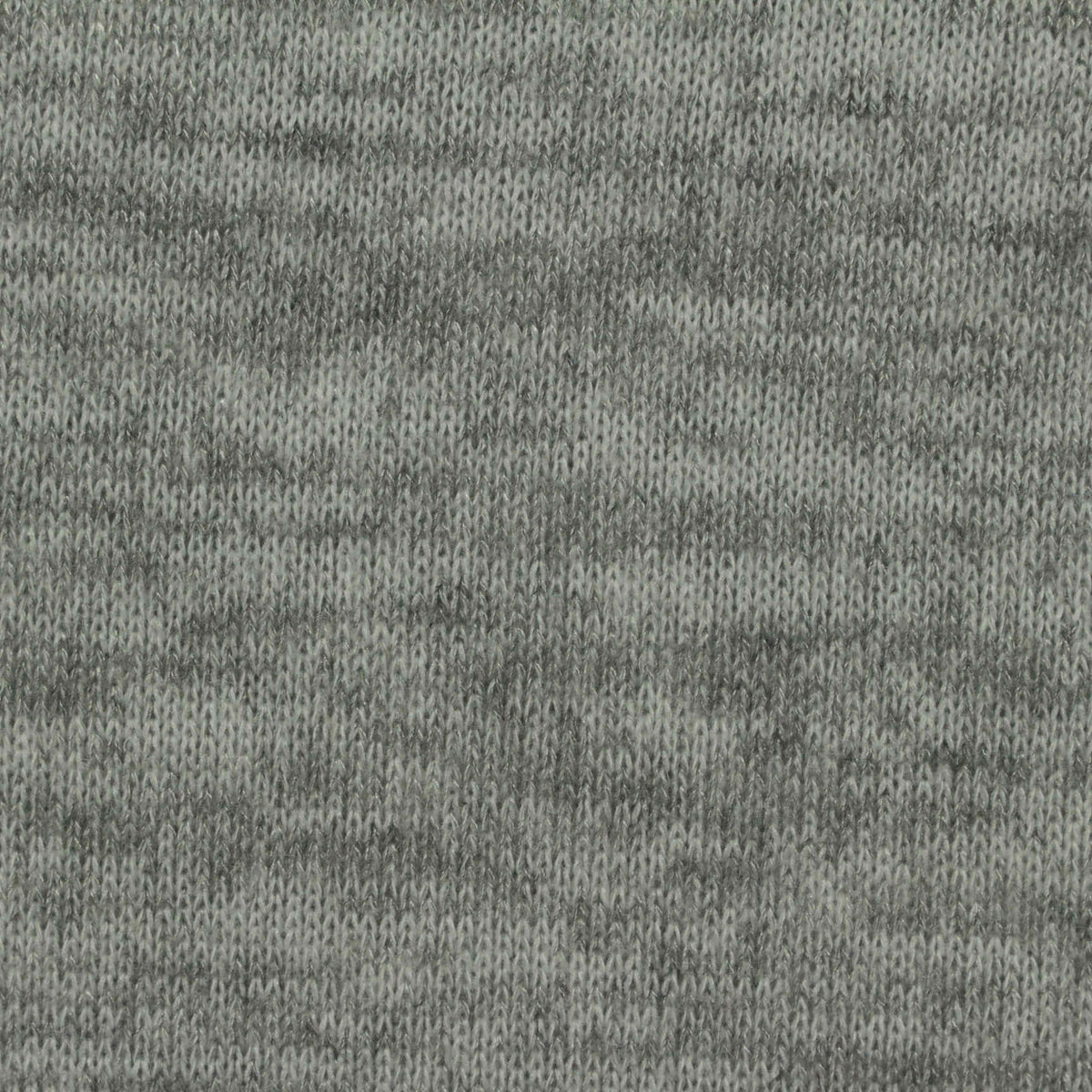 Dark Grey Heathered-Marl Jersey Knit, Poly-Viscose, 241 gsm