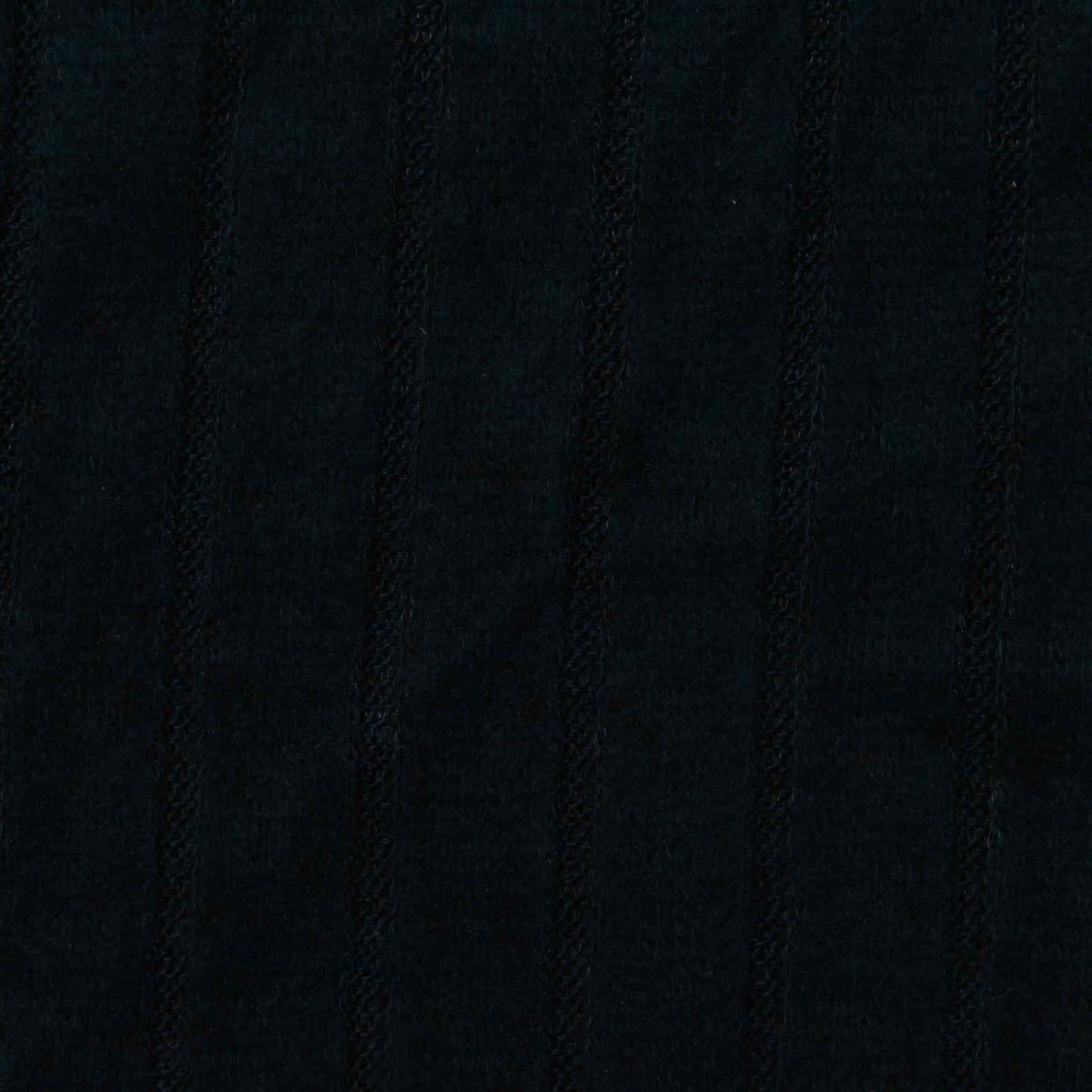 Black Lines Rib Knit, Viscose-Poly