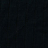 Black Lines Rib Knit, Viscose-Poly