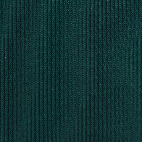 Polyester Stretch Rib Knit Fabric, 246 gsm — Green