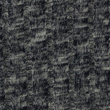 Light Grey Marl Rib Knit, Viscose-Poly