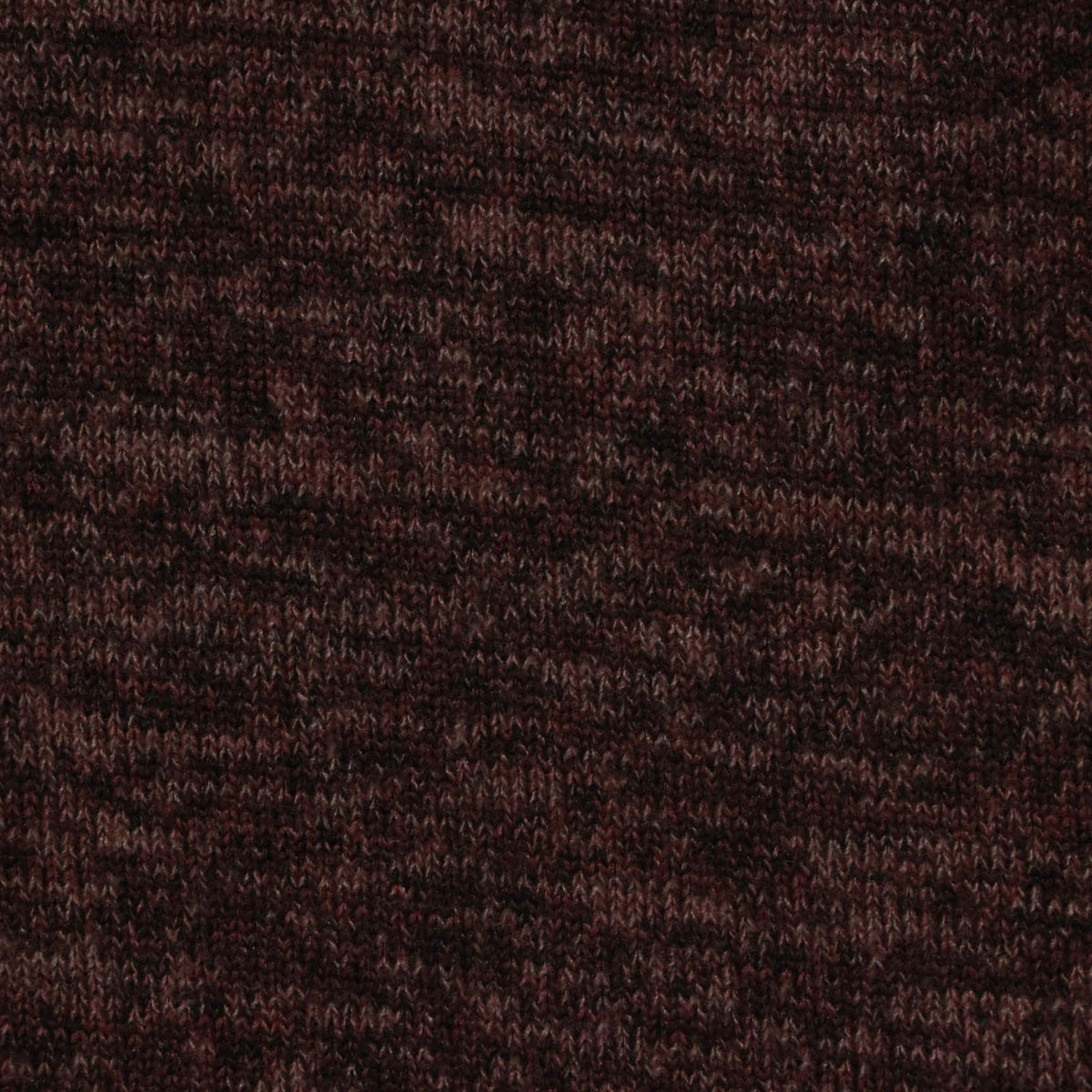 Brown Marl Jersey Knit, Polyester, 220 gsm
