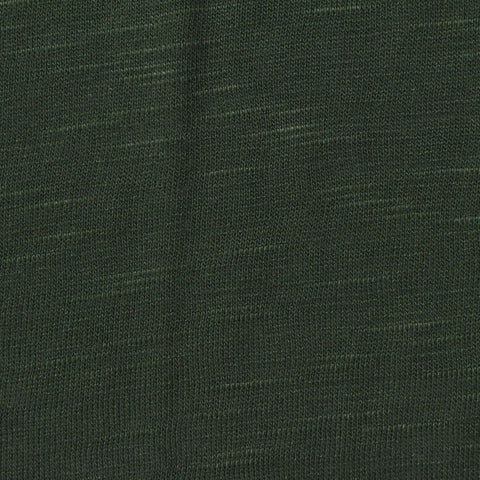 Dark Green Marl Jersey Knit, Viscose, 152 gsm
