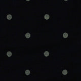 Grey Dots Piqué Knit, Poly-Viscose