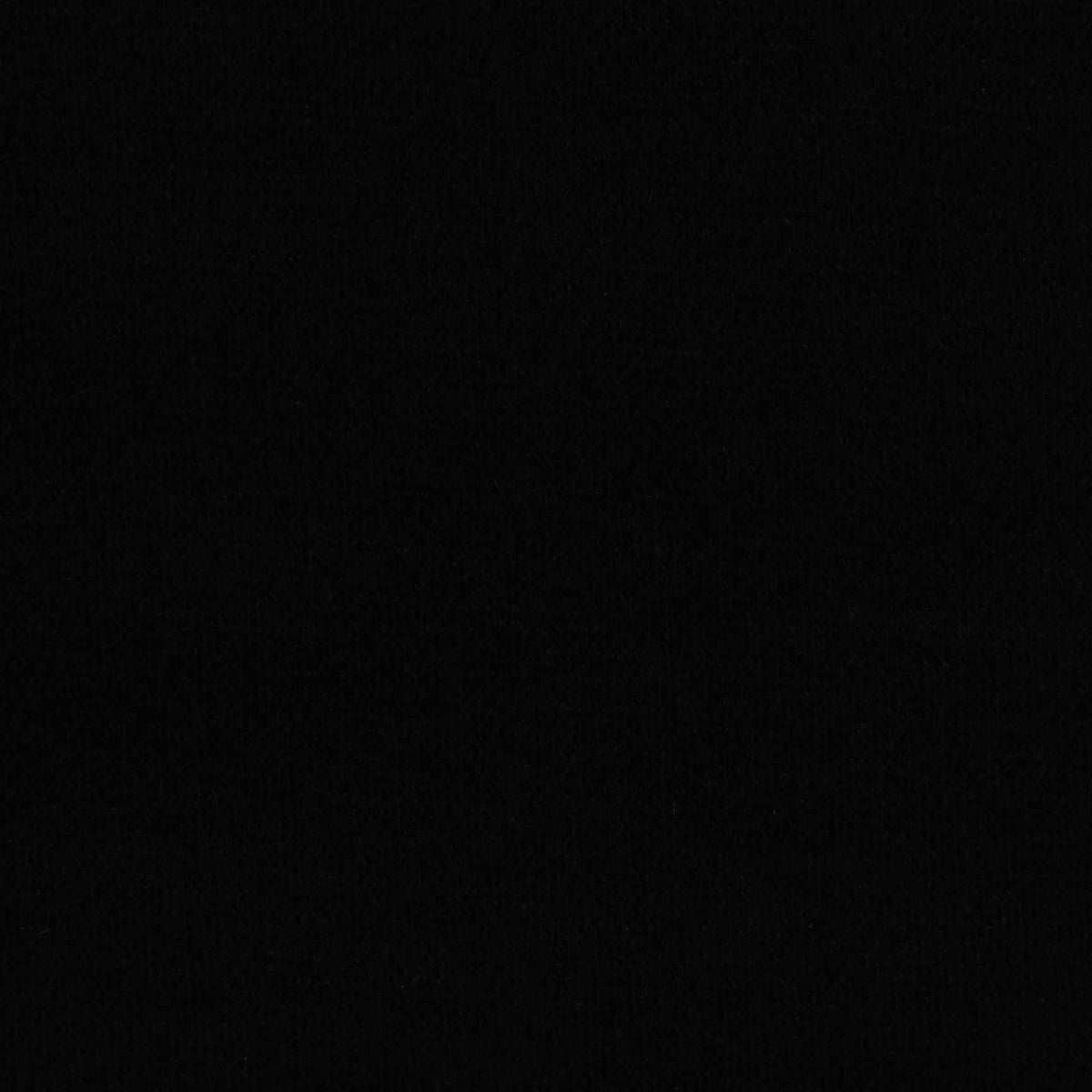 Interlock Knit Fabric, 270 gsm, 170 cm — Black