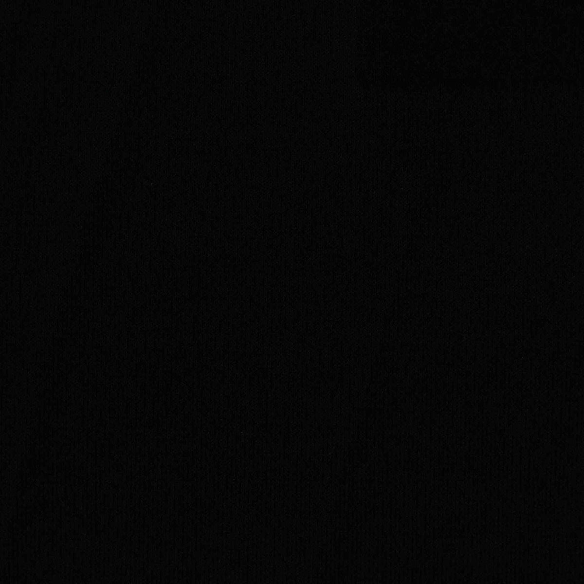 Polyester Stretch Linen-Look Fabric, 215 gsm, 160 cm — Black