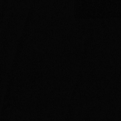 Polyester Stretch Linen-Look Fabric, 215 gsm, 160 cm — Black