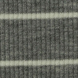 Grey Horizontal-Stripe Rib Knit — texture