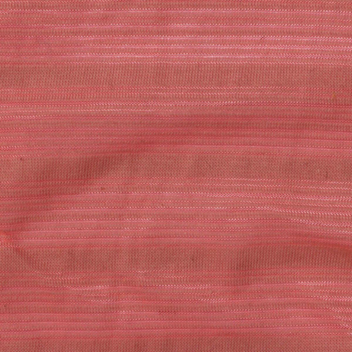 Pink Horizontal-Stripe Jersey Knit, Poly-Viscose, 130 gsm