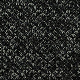 Jacquard Polyester Metallic Interlock Knit Fabric, 250 gsm, 160 cm — Black