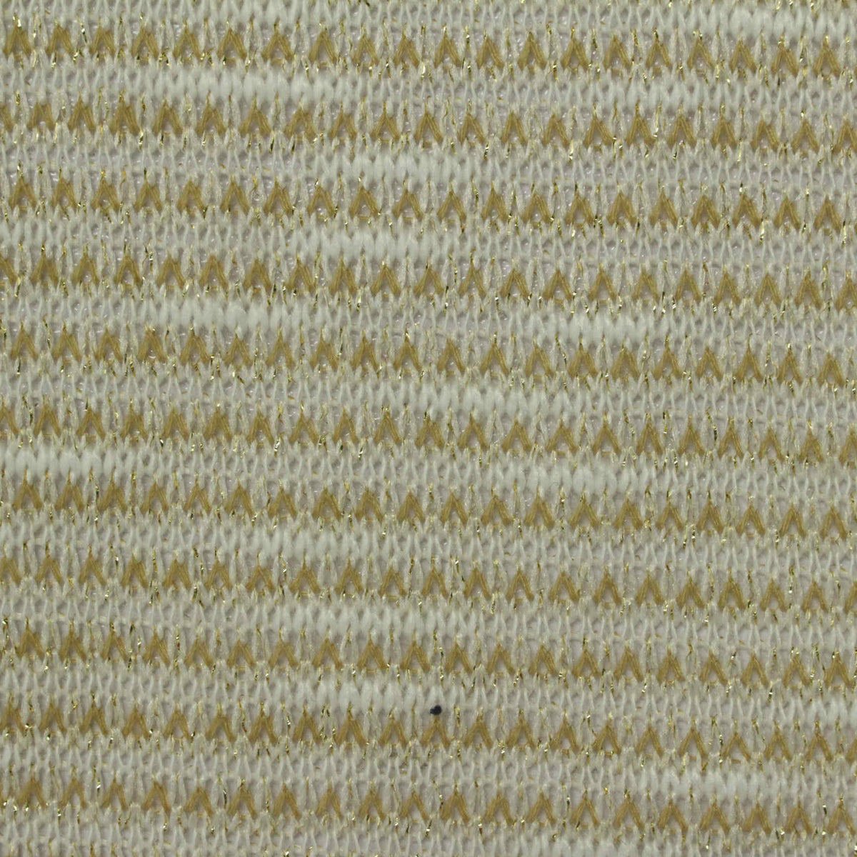 Gold Horizontal-Stripe Chunky Knit, Polyester, 175 gsm