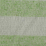 Light Green Horizontal-Stripe Crepe, Polyester