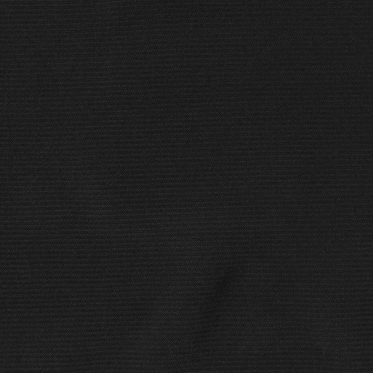 Polyester Stretch Linen-Look Fabric, 200 gsm, 155 cm — Black