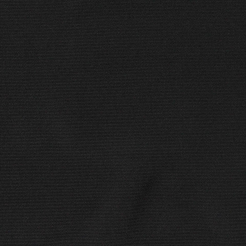Polyester Stretch Linen-Look Fabric, 200 gsm, 155 cm — Black