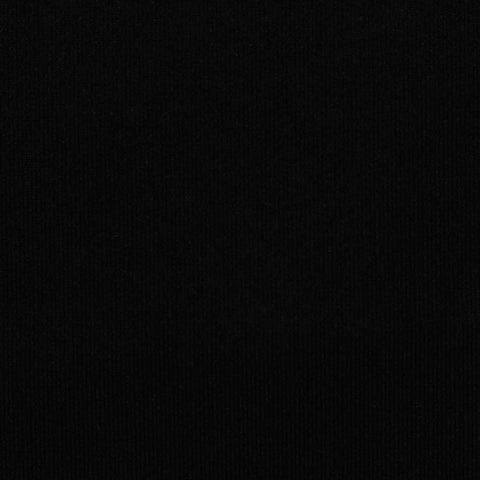 Polyester Stretch Scuba Knit Fabric, 345 gsm — Black