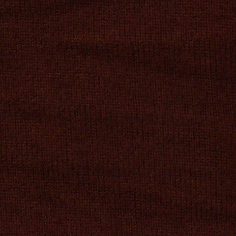 Brushed Polyester Stretch Chunky Knit Fabric, 210 gsm, 160 cm — Brown