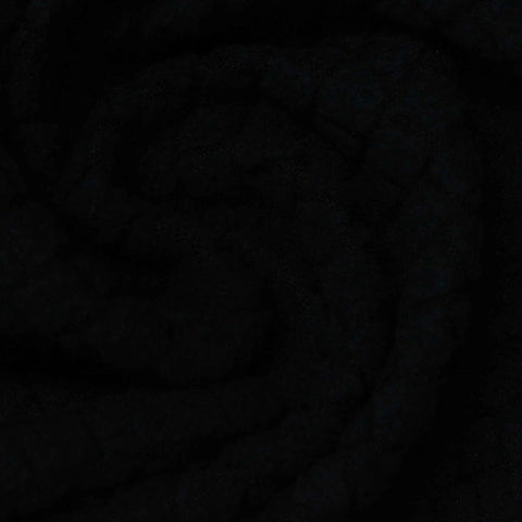 Plaid 100% Polyester Knit Fabric, 167 gsm, 160 cm — Black