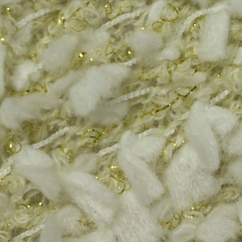 Cream Textured-Marl Bouclé