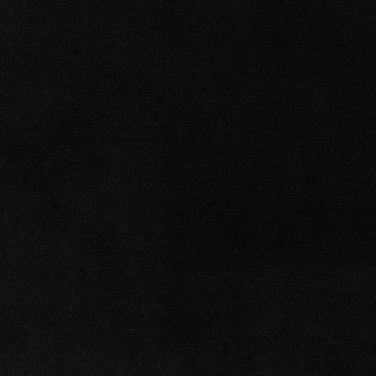 Polyester Stretch Minky Fabric, 200 gsm, 175 cm — Black