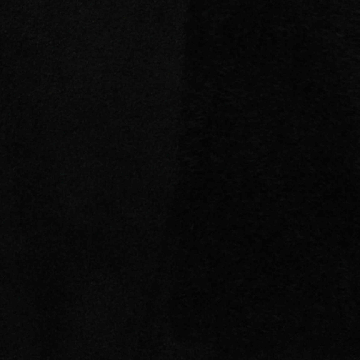 Faux Suede Fabric, 170 gsm, 150 cm — Black