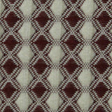 Maroon Diamond Jacquard, Polyester — texture