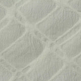 White Geometric-Diamond Jacquard, Polyester