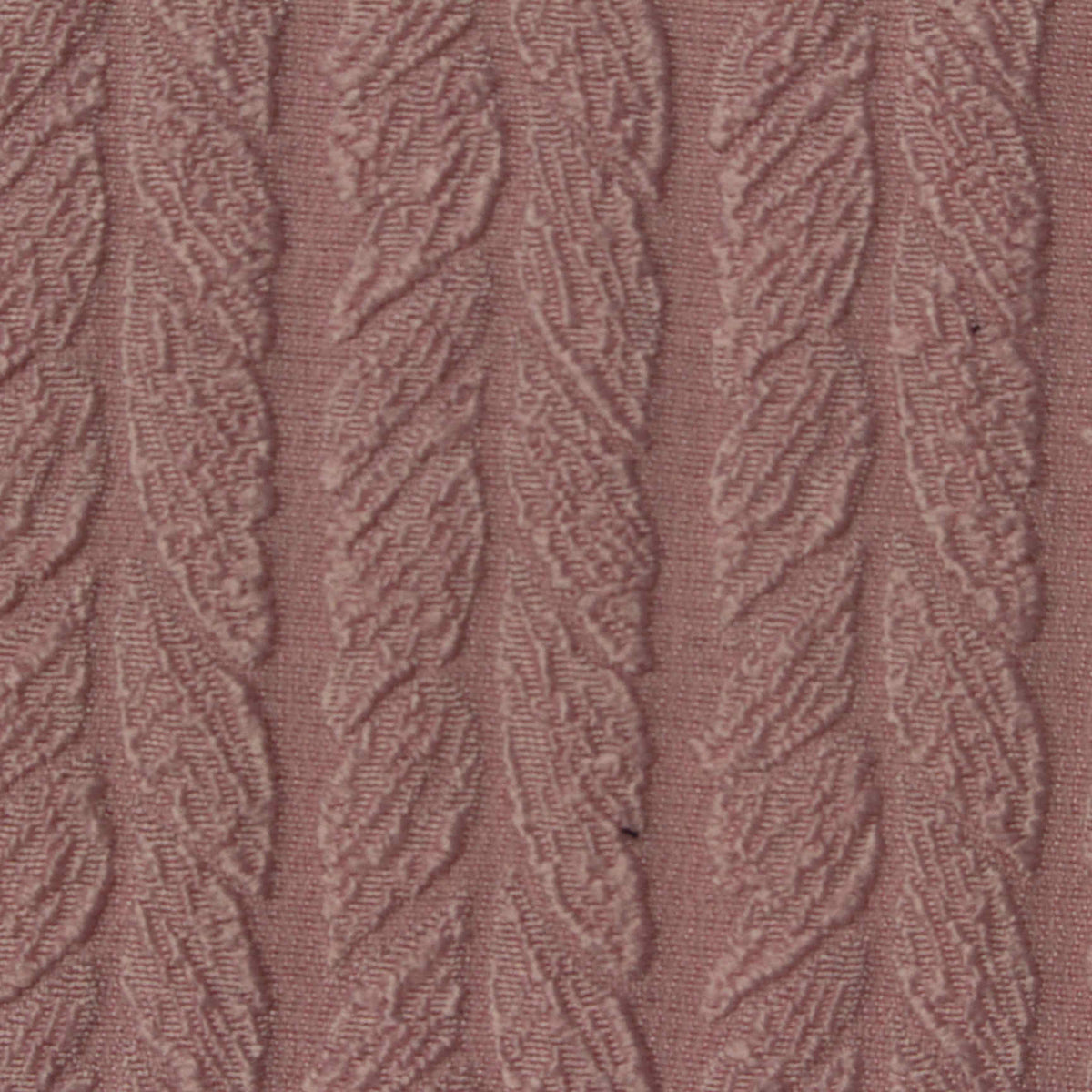 Dusty Rose Leaf Jacquard, Polyester