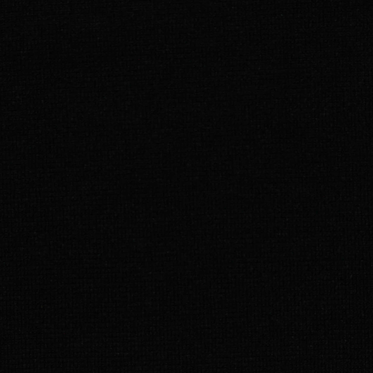 Polyester Stretch Ponte Knit Fabric, 212 gsm, 160 cm — Black