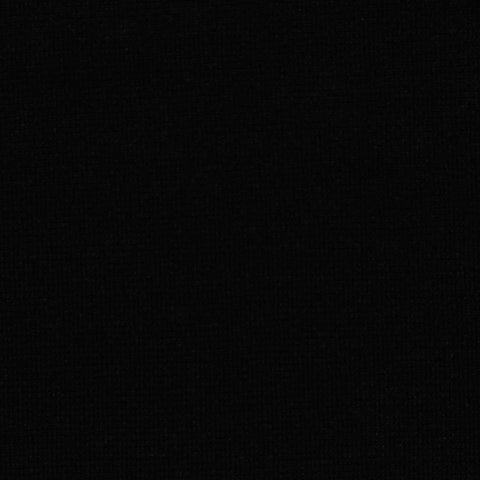 Polyester Stretch Ponte Knit Fabric, 212 gsm, 160 cm — Black