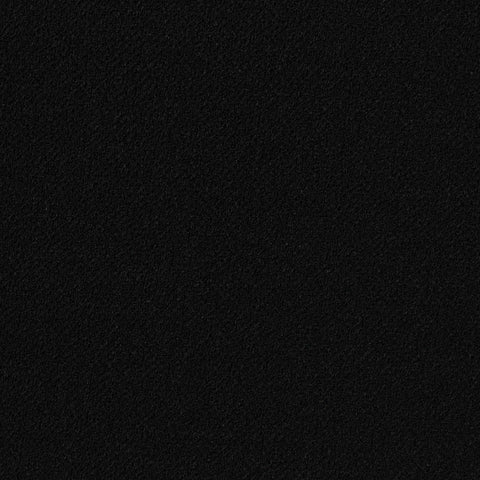 Polyester Stretch Linen-Look Fabric, 210 gsm, 158 cm — Black