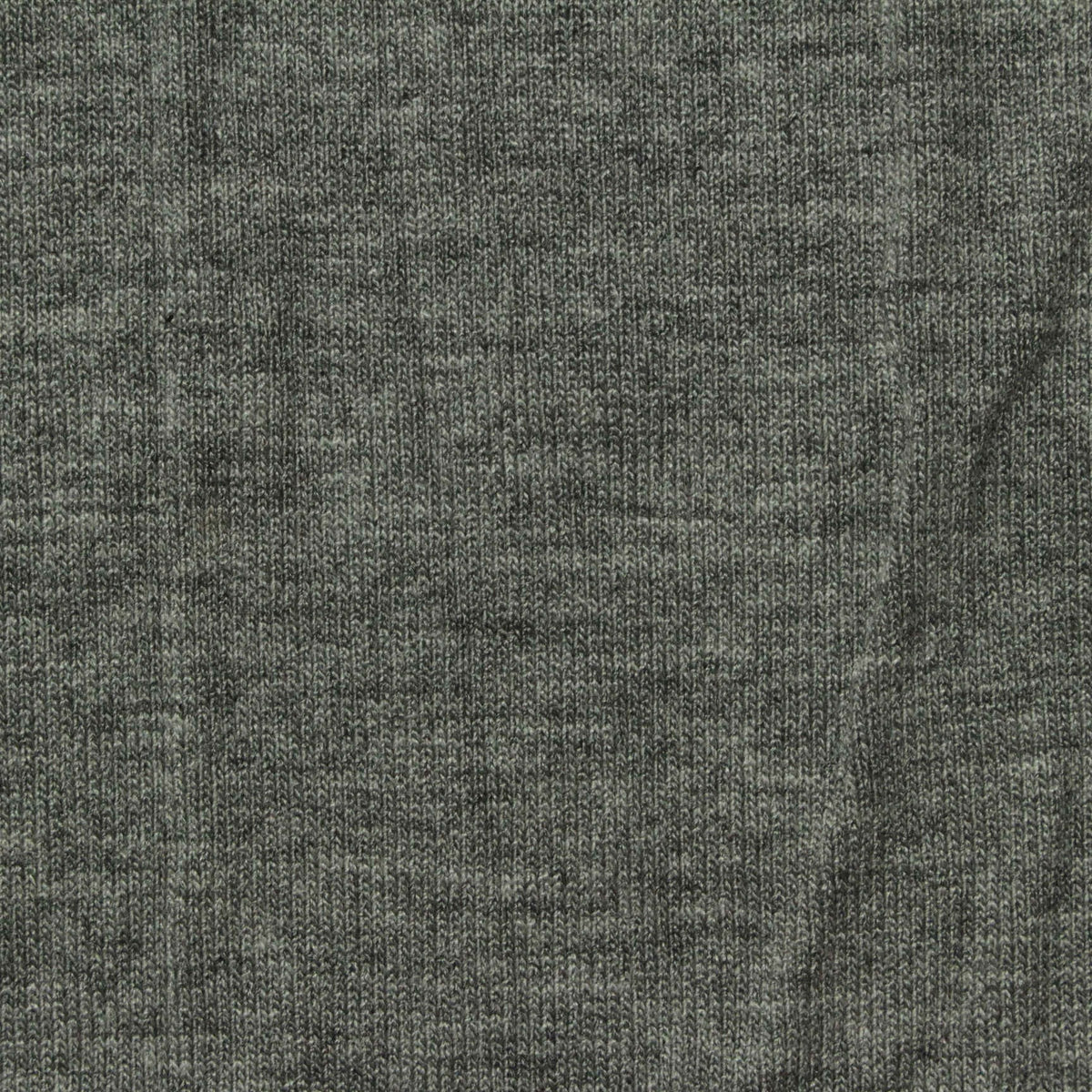 Dark Grey Heather Jersey Knit, Viscose