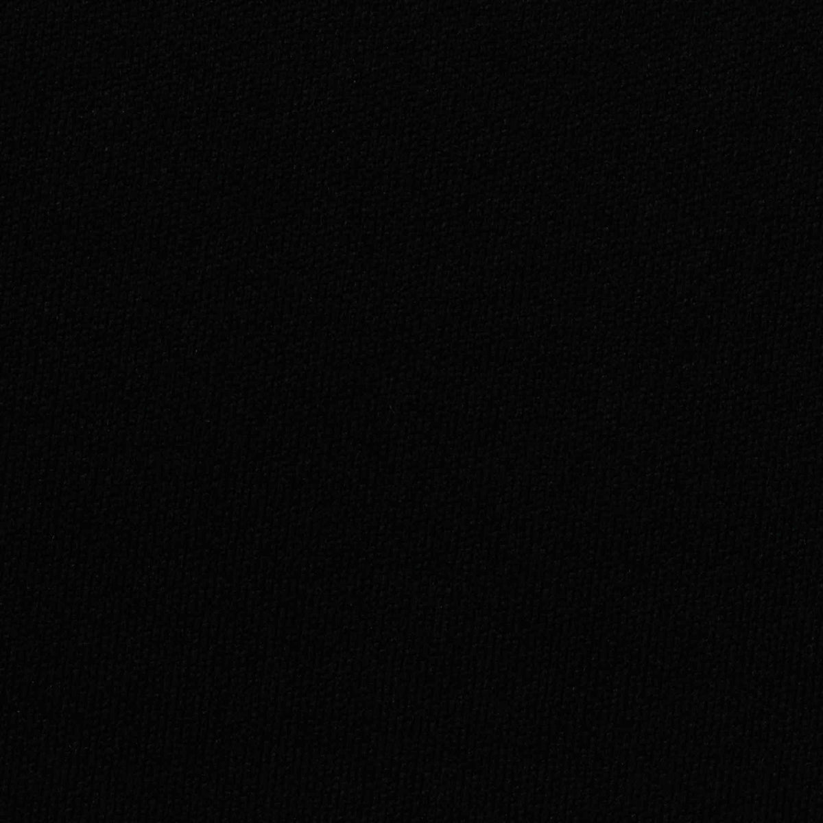 100% Polyester Knit Fabric, 370 gsm — Black