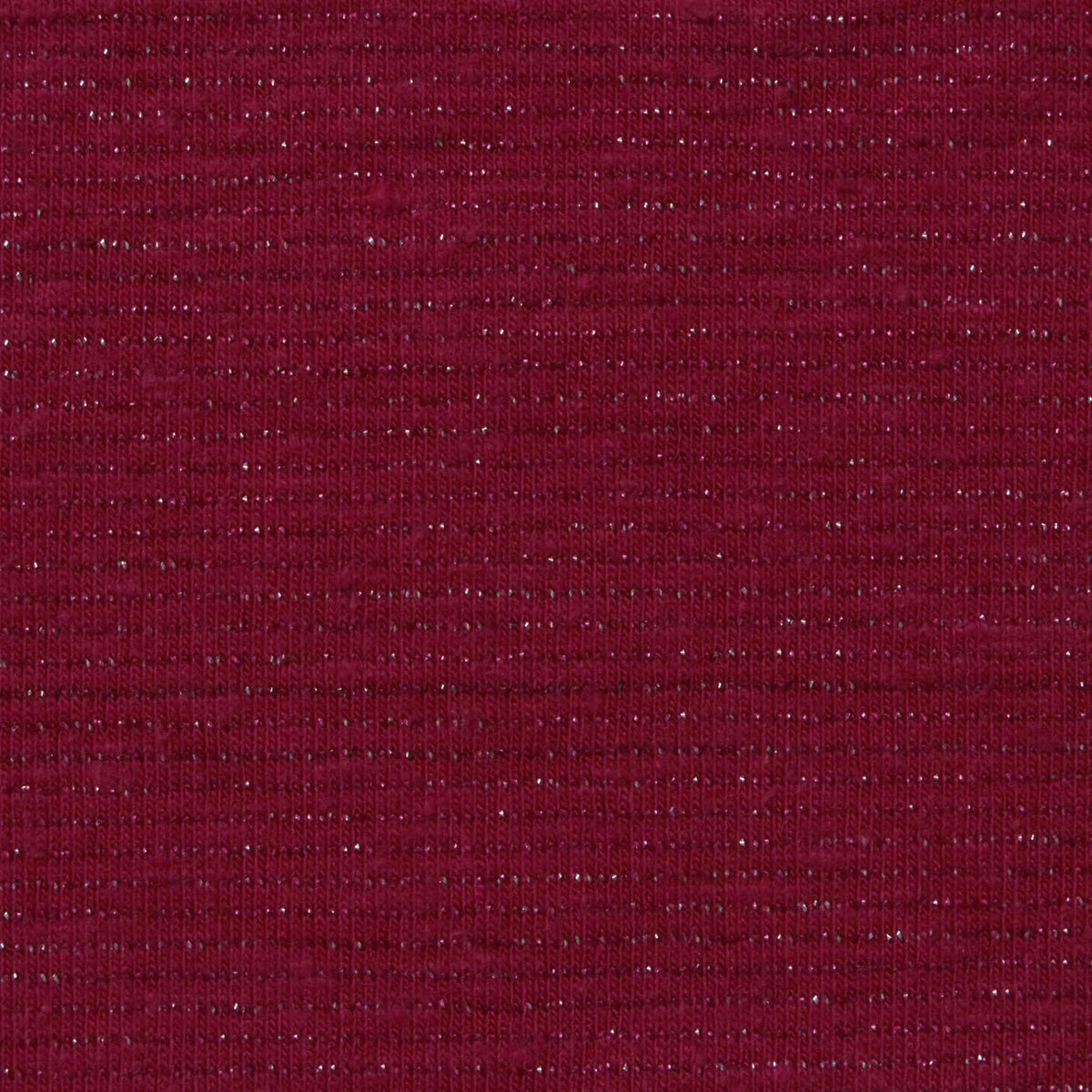 Burgundy Glitter-Stripe Knit