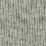 Light Grey Marl Rib Knit, Poly-Cotton — texture
