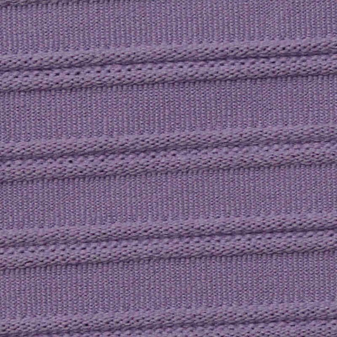 Jacquard Polyester Stretch Knit Fabric, 300 gsm, 140 cm — Purple
