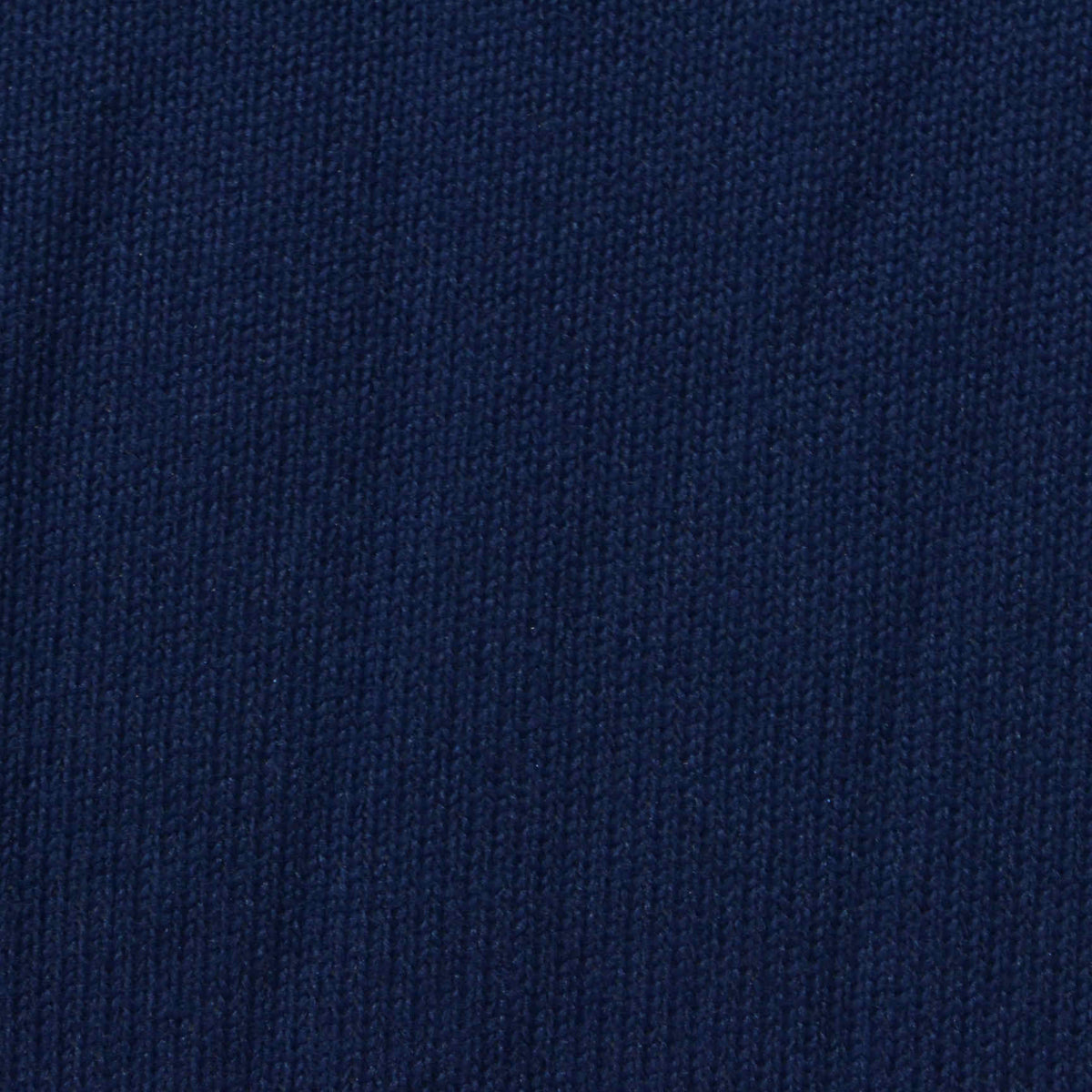 Brushed Polyester Stretch Chunky Knit Fabric, 205 gsm, 160 cm — Navy