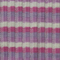 Pink Check Jacquard, Cotton-Poly, 240 gsm
