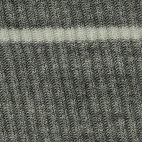 White Horizontal-Stripe Rib Knit, Viscose, 200 gsm