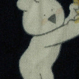 White Bear Milk Silk Knit, Polyester — texture