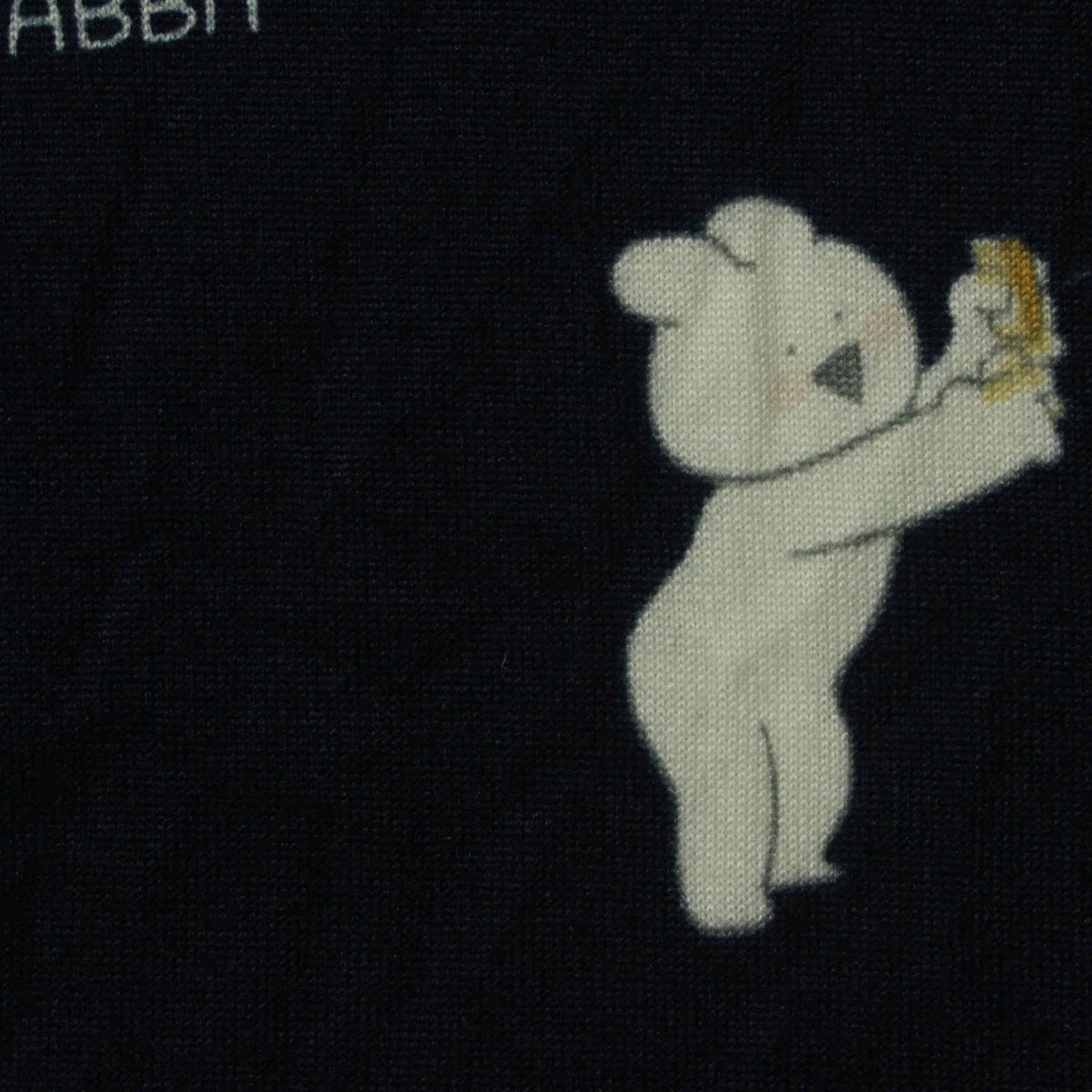 White Bear Milk Silk Knit, Polyester
