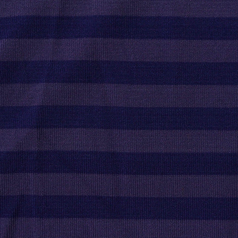 Purple Horizontal-Stripe Jersey Knit, Polyester, 180 gsm