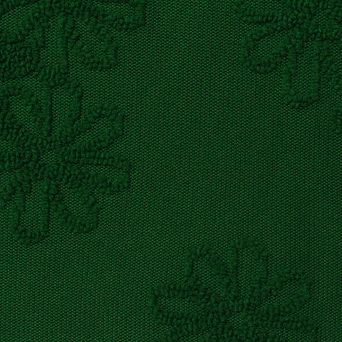 Dark Green Tone-on-Tone Jacquard, Polyester, 260 gsm