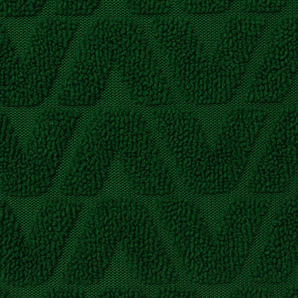 Dark Green Geometric Jacquard, Polyester, 300 gsm